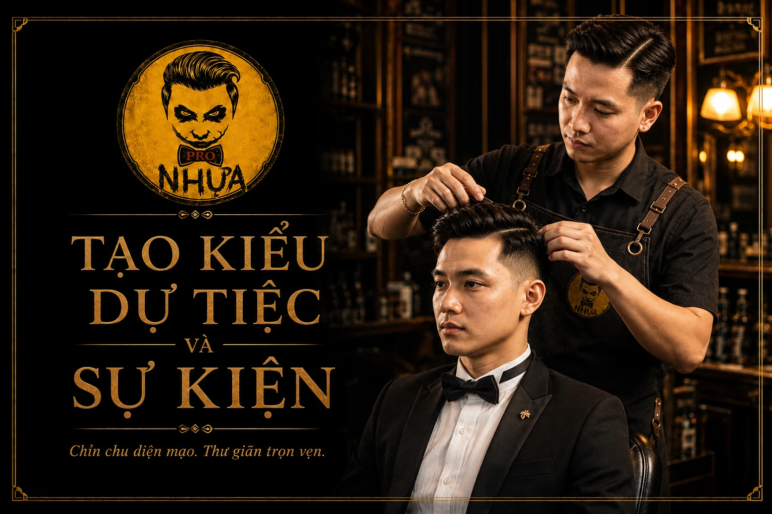 Tạo kiểu dự tiệc và sự kiện tại Nhựa Pro