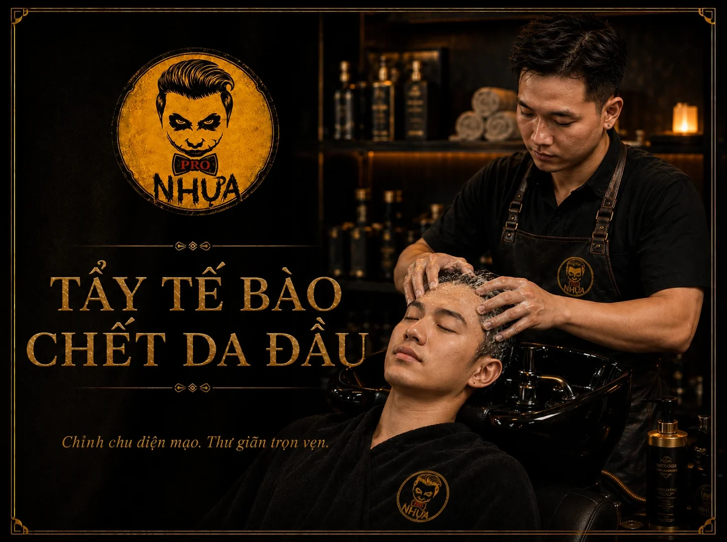 Tẩy tế bào chết da đầu tại Nhựa Pro